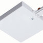 Juno Track Lighting R36WH (R36 WH) Trac Lites T-Bar End Feed, White Color