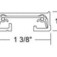 Juno Track Lighting R4SL (R 4FT SL) 4 ft Track - Trac Lites Line Voltage Track System, Silver Color