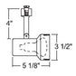 Juno Track Lighting R511B-BL (R511 BLB BL) Trac Lites Step Cylinder Line Voltage 50W PAR20/R20 Black Baffle Black Color