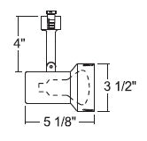 Juno Track Lighting R511B-BL (R511 BLB BL) Trac Lites Step Cylinder Line Voltage 50W PAR20/R20 Black Baffle Black Color