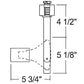 Juno Track Lighting R534WH (R534 WH) Trac Lites Open Back Spotlight Line Voltage 120W PAR38 White Color