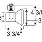 Juno Track Lighting R551BZ (R551 BZ) Trac Lites Flared Step Line Voltage 50W PAR20, Bronze Color
