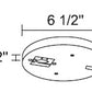 Juno Track Lighting R58SL (R58 SL) Trac Lites Low Voltage Monopoint Adapter Silver Color