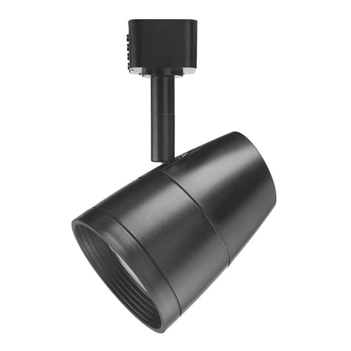 Juno Track Lighting R600LG235KNBL 10W LED Trac Lites Fixture, 3500K Color Temperature, 80 CRI, Narrow Flood, Black Finish