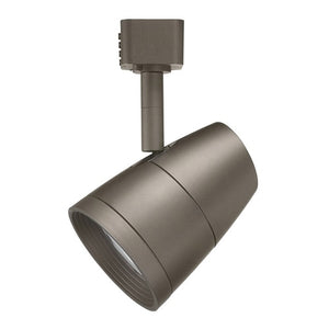 Juno R600LG23HCSBZ Track Lighting 10W LED Trac Lites Fixture, 3000K Color Temperature, 90 CRI, Phase Dimmable, Spot, Bronze Finish