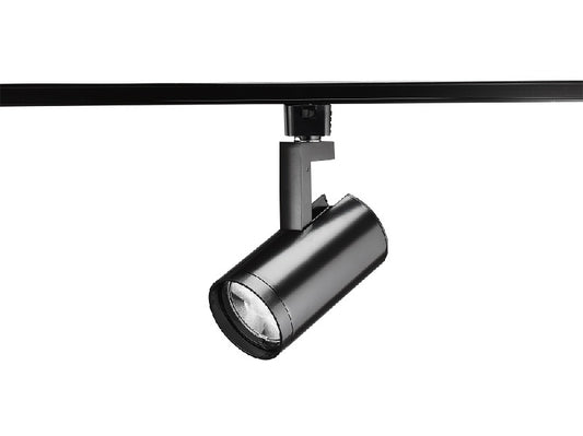 Juno Track Lighting R620L 35K 90CRI PDIM VBS BL Trac Lites 15W Adjustable Beam LED Cylinder Line Voltage, 120V, 3500K, 90 CRI, Phase Dimmable, Variable Beam System, Black Finish