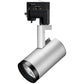 Juno Track Lighting R620L TEK 27K 90CRI PDIM VBS SL 15W Adjustable Beam LED Cylinder, TEK 120V Trac Adapter, 2700K, 90 CRI, Phase Dimmable, Variable Beam System, Black Finish