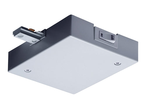 Juno Track Lighting RCLF11SL (RCLF11 SL) Trac-Lites Current Limiting Feed, 1-Circuit, End Feed