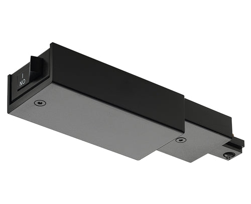 Juno Track Lighting RCLFM11BL (RCLFM11 BL) Trac Lites Current Limiting Feed, 1 Circuit, Mini End Feed, Black Color