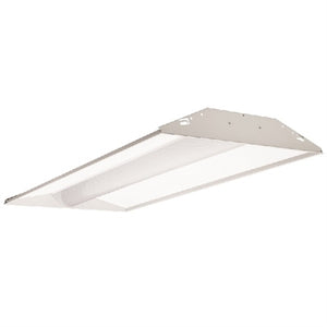 Juno Lighting S2X4BL 3940U WH5 Indy 36W 2x4 LED Low-Profile Recessed Luminaire with Basket Diffuser, 4132 Lumens, 4100K Color Temperataure, 120-277V, White, Gen 5
