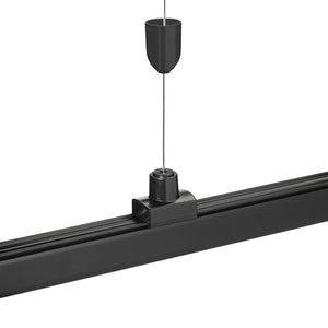 Juno HD Commercial Track Lighting SKB34-5 (SKB34 5FT) 277V 2-Circuit/2-Neutral, TEK/HTEK 5 ft Steel Cable Suspension Kit