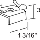 Juno HD Commercial Track Lighting SKBT12-BL (SKBT12 BL) 277V 2-Circuit/2-Neutral, TEK/HTEK Mounting Bracket for Mounting to Flush Tile T-bar Ceiling, Black Color