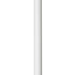 Juno HD Commercial Track Lighting SPUS12-WH (SPUS 12IN WH) 277V 2-Circuit/2-Neutral, HTEK 12" Mounting Stem Kit, White Color