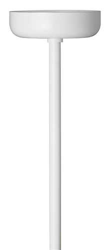Juno HD Commercial Track Lighting SPUS12-WH (SPUS 12IN WH) 277V 2-Circuit/2-Neutral, HTEK 12" Mounting Stem Kit, White Color