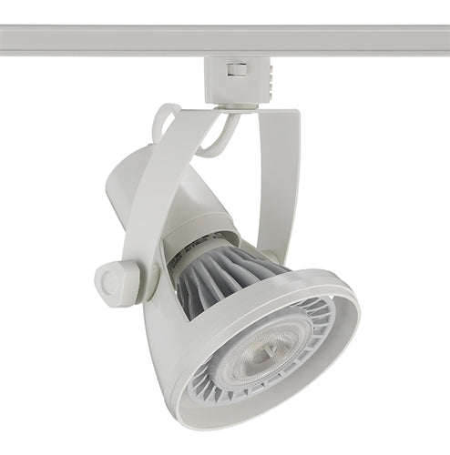 Juno Track Lighting T1030E-WH (T1030 E26 75W WH) Die Cast Gimbal 75W PAR30 Long Neck Standard Base, White Finish
