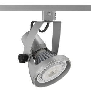 Juno Track Lighting T1030G-SL (T1030 GU24 18W SL) Die Cast Gimbal 18W PAR30 Long Neck GU24 Base, Silver Finish