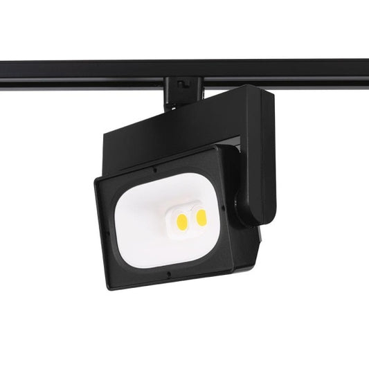 Juno T1056L 35K 90CRI PDIM BL Track Lighting 38W LED Wall Wash, 3200 Lumens, 3500K, 90 CRI, Phase Dimmable, Black
