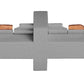 Juno Track Lighting T23SL (T23 SL) 1-Circuit Trac Master Miniature Straight Connector, Silver Color