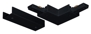 Juno Track Lighting T24BL (T24N BL) 1-Circuit Trac Master Adjustable Connector, Black Color