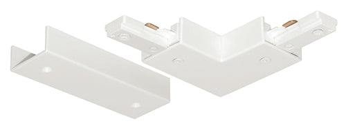 Juno Track Lighting T24FWH (T24F WH) 1-Circuit Trac Master Adjustable Connector Permits Electrical Feed, White Color