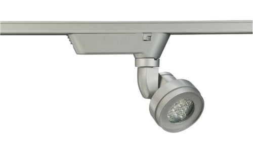 Juno Track Lighting T251LED-4K-NFL-SL Cylindra 15W LED 4000K, Narrow Flood Beam Spread, Silver Finish