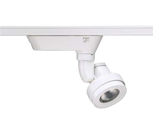 Juno Track Lighting T252L G2 27K 80CRI PDIM FL WH Cylindra 11W LED 2700K, 80 CRI, Flood Beam Spread, White Finish