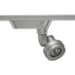 Juno Track Lighting T252L G2 30K 90CRI PDIM SP SL Cylindra 11W LED 3000K, 90 CRI, Spot Beam Spread, Silver Finish