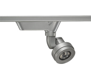 Juno Track Lighting T252LG2-3VFSL Cylindra 11W LED 3000K, Spectral White, Flood Beam Spread, Black Finish