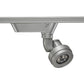 Juno Track Lighting T252LG2-4HCSSL Cylindra 11W LED 4000K, 90 CRI, Spot Beam Spread, Silver Finish