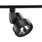 Juno Track Lighting T254L-27K-ES-F-BL Cylindra 19W LED 3000K Enhanced Spectrum, Flood Beam Spread, Black Finish