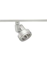 Juno Track Lighting T254L-35K-S-SL Cylindra 19W LED 3500K, Spot Beam Spread, Silver Finish