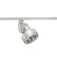 Juno Track Lighting T254L-3K-S-SL Cylindra 19W LED 3000K, Spot Beam Spread, Silver Finish