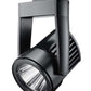 Juno Track Lighting T255L G2 40K 80CRI PDIM FL BL Cylindra 36W LED Track Fixture 4000K, 80 CRI, Flood, Black Finish