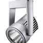 Juno T255L G3 30K 80CRI PDIM NFL SL Cylindra 35W Dimmable LED Trac Light, 3000K Color Temperature, 80 CRI, Narrow Flood Distribution, Silver Finish