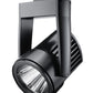 Juno T255L G3 35K 90CRI PDIM SP BL Cylindra 35W Dimmable LED Trac Light, 3500K Color Temperature, 90 CRI, Spot Distribution, Black Finish