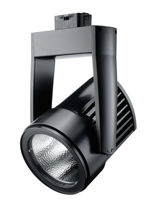 Juno Track Lighting T255LED-27K-NFL-BL Cylindra 45W LED 2700K Color Temperature, Narrow Flood Beam Spread, Black Finish
