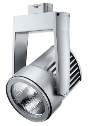 Juno Track Lighting T255LED-35D-NFL-SL Cylindra 45W Dimmable LED 3500K Color Temperature, Narrow Flood Beam Spread, Black Finish