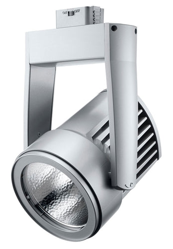 Juno Track Lighting T255LED-4D-NFL-SL Cylindra 45W Dimmable LED 4100K Color Temperature, Narrow Flood Beam Spread, Black Finish