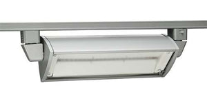 Juno Track Lighting T256L 40K 80CRI PDIM SL 35W Dimmable LED Wall Wash / Flood Track Fixture, 4100K, Silver Finish
