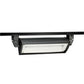Juno Track Lighting T256LED-35K-DIM-BL 35W Dimmable LED Wall Wash / Flood Track Fixture, 3500K, Black Finish