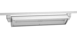 Juno Track Lighting T257L 35K 80CRI OFF WH 70W LED Wall Wash / Flood Track Fixture, 3500K, White Finish