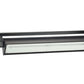 Juno Track Lighting T257LED-35K-DIM-BL 70W Dimmable LED Wall Wash / Flood Track Fixture, 3500K, Black Finish