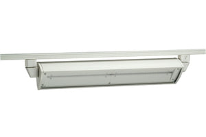 Juno Track Lighting T257LED-3K-WH 70W LED Wall Wash / Flood Track Fixture, 3000K, White Finish