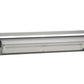 Juno Track Lighting T257LED-4K-DIM-SL 70W Dimmable LED Wall Wash / Flood Track Fixture, 4100K, Silver Finish