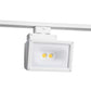 Juno Track Lighting T258L 35K 90CRI PDIM WH Wall Wash Flood 30W LED 2633 Lumens, 3500K Color Temperature, 90 CRI, White Finish