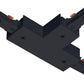 Juno Track Lighting T25BL (T25 BL) 1-Circuit Trac Master T Connector, Black Color