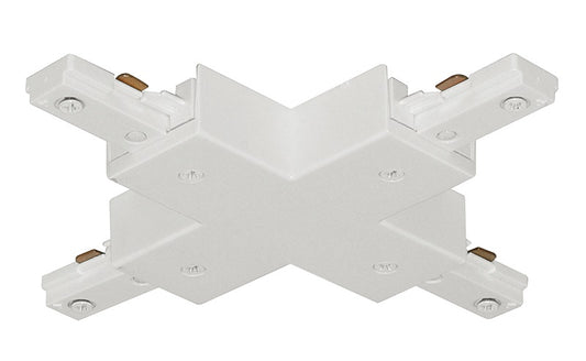 Juno T26F WH Trac Lighting Trac Master X ConnectorWhite Finish