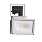 Juno T260L HTEK 40K 97CRI OFF SL Track Lighting Trac Master 55W LED Wall Wash Flood Light, HTEK 277V Trac Adapter, 4000K Color Temperature, 97 CRI, Non Dimming, Silver Finish
