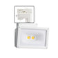 Juno T260L TEK 30K 80CRI PDIM WH Track Lighting Trac Master 55W LED Wall Wash Flood Light, Universal 120V Trac Adapter, 3000K Color Temperature, 80 CRI, Phase Dimmable, White Finish