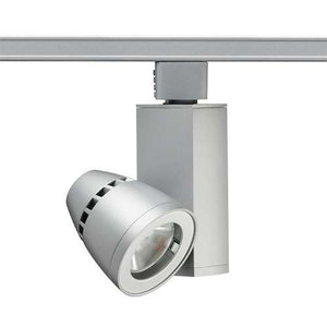 Juno Track Lighting T261L G3 27K 90CRI PDIM FL SL Trac Master Fixture 11W Gen 3 Conix II LED, 2700K Color Temperature, 90 CRI, Flood Beam, Silver Finish